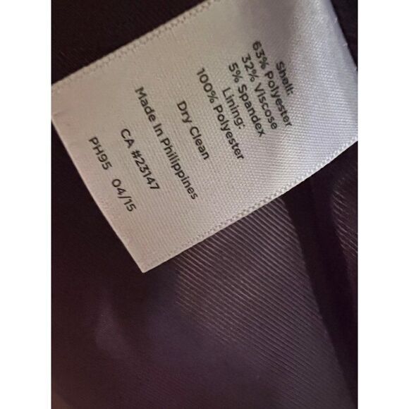 Talbots Women's Size 6 Purple Jacket (Orig. $219) - Picture 12 of 15